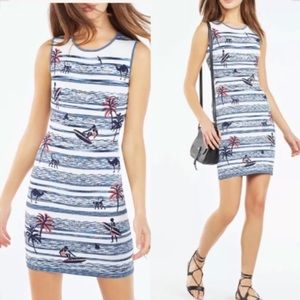 BCBG White bodycon dress